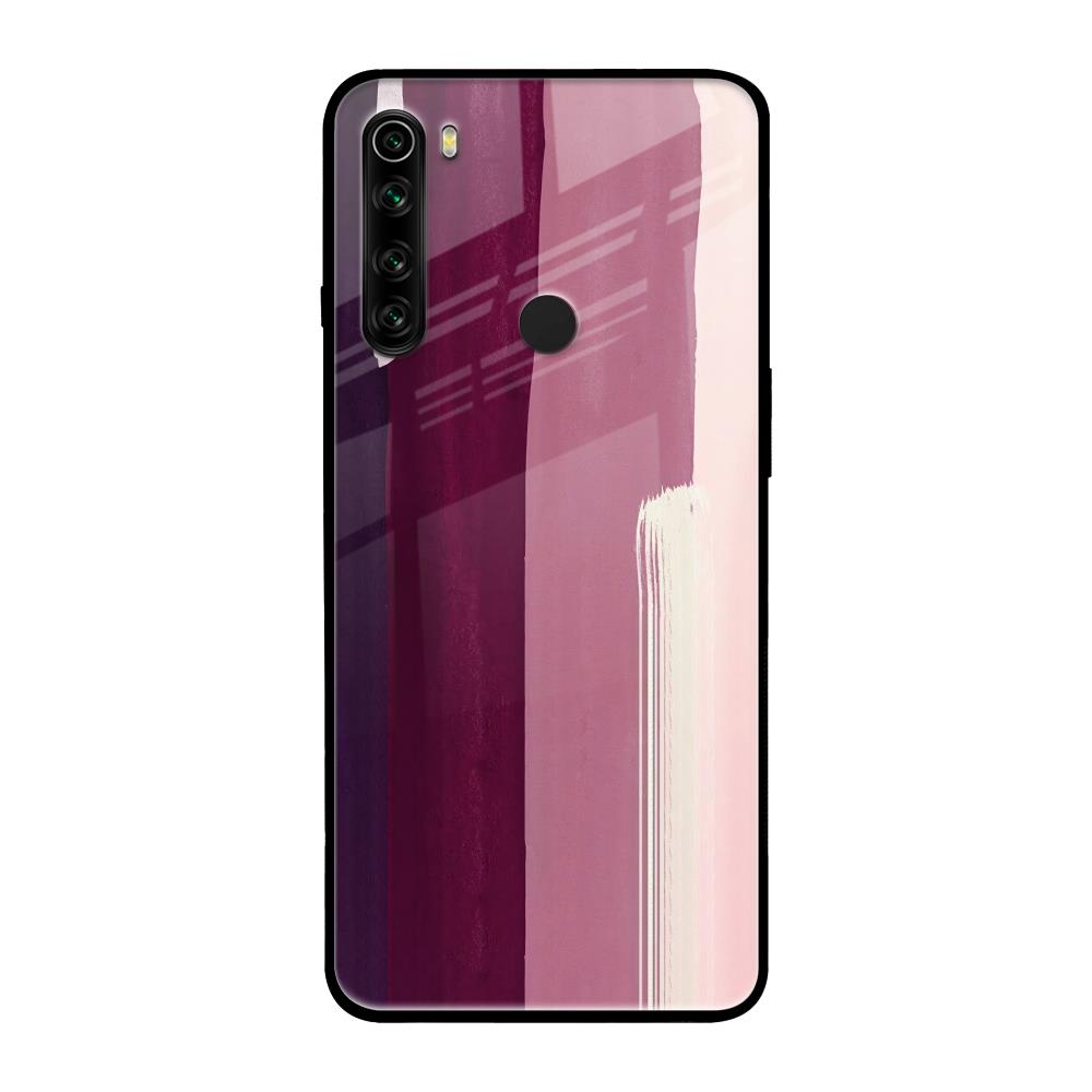 Brush Stroke Art Xiaomi Redmi Note 8 Glass Back Cover Online