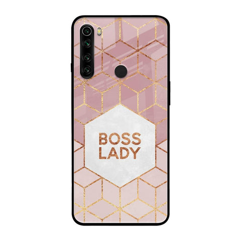 Boss Lady Xiaomi Redmi Note 8 Glass Back Cover Online