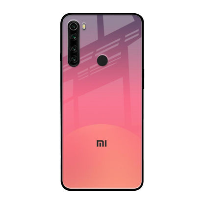 Sunset Orange Xiaomi Redmi Note 8 Glass Cases & Covers Online
