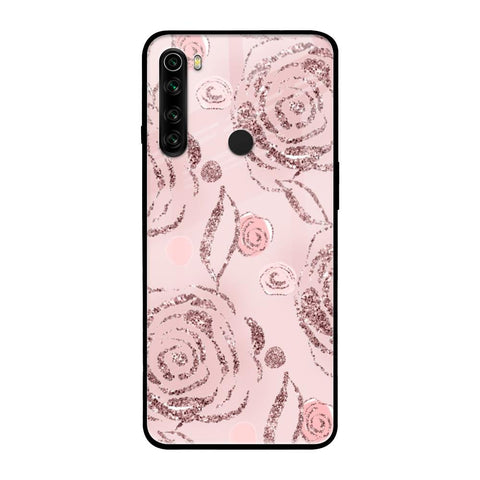 Shimmer Roses Xiaomi Redmi Note 8 Glass Cases & Covers Online