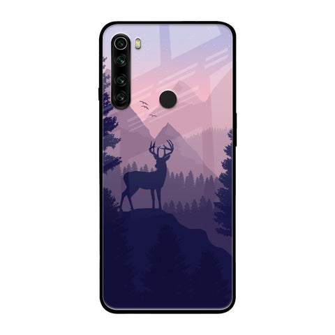 Deer In Night Xiaomi Redmi Note 8 Glass Cases & Covers Online