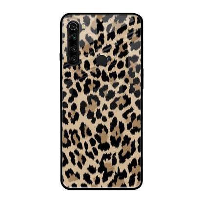 Leopard Seamless Xiaomi Redmi Note 8 Glass Cases & Covers Online