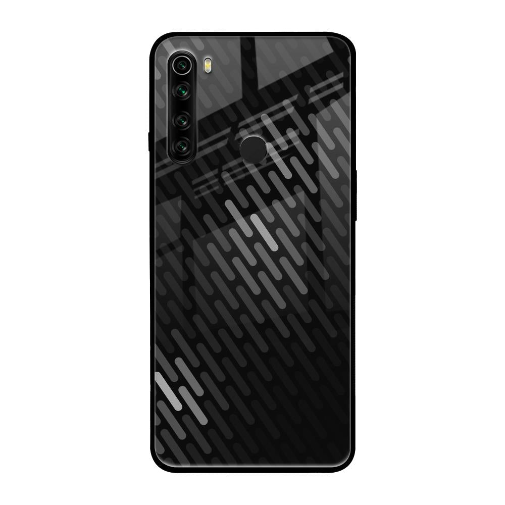 Dark Abstract Pattern Xiaomi Redmi Note 8 Glass Cases & Covers Online