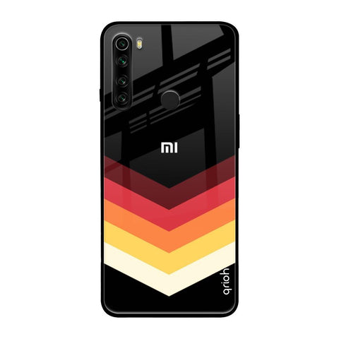 Abstract Arrow Pattern Xiaomi Redmi Note 8 Glass Cases & Covers Online