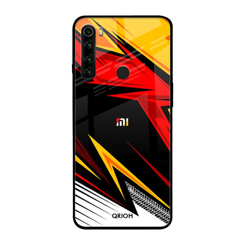 Race Jersey Pattern Xiaomi Redmi Note 8 Glass Cases & Covers Online