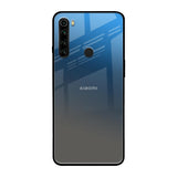 Blue Grey Ombre Xiaomi Redmi Note 8 Glass Back Cover Online