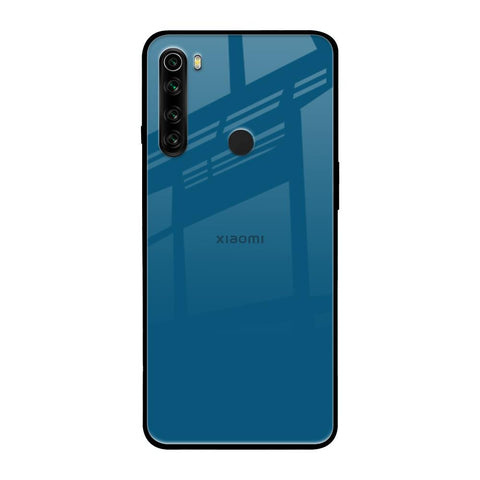Cobalt Blue Xiaomi Redmi Note 8 Glass Back Cover Online