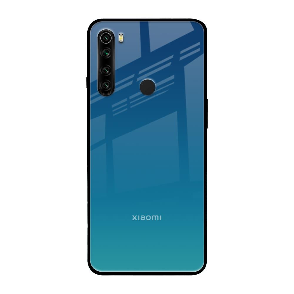 Celestial Blue Xiaomi Redmi Note 8 Glass Back Cover Online