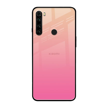 Pastel Pink Gradient Xiaomi Redmi Note 8 Glass Back Cover Online