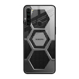 Hexagon Style Xiaomi Redmi Note 8 Glass Back Cover Online