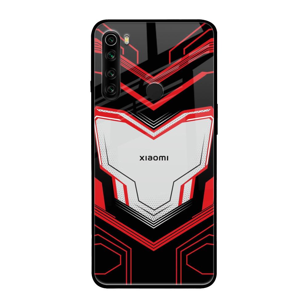 Quantum Suit Xiaomi Redmi Note 8 Glass Back Cover Online
