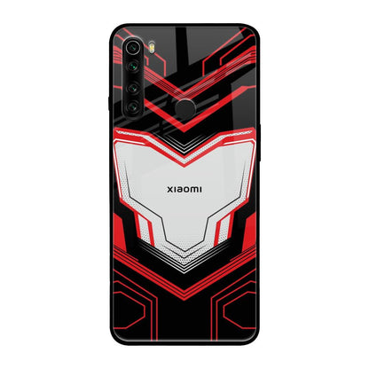 Quantum Suit Xiaomi Redmi Note 8 Glass Back Cover Online