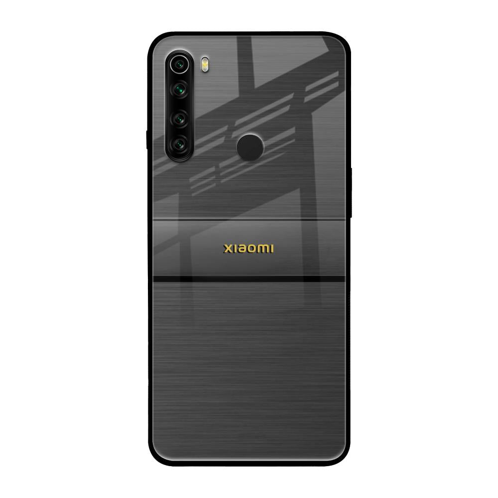 Grey Metallic Glass Xiaomi Redmi Note 8 Glass Back Cover Online