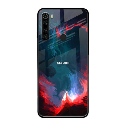 Brush Art Xiaomi Redmi Note 8 Glass Back Cover Online