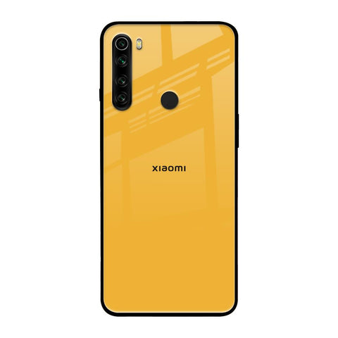 Fluorescent Yellow Xiaomi Redmi Note 8 Glass Back Cover Online