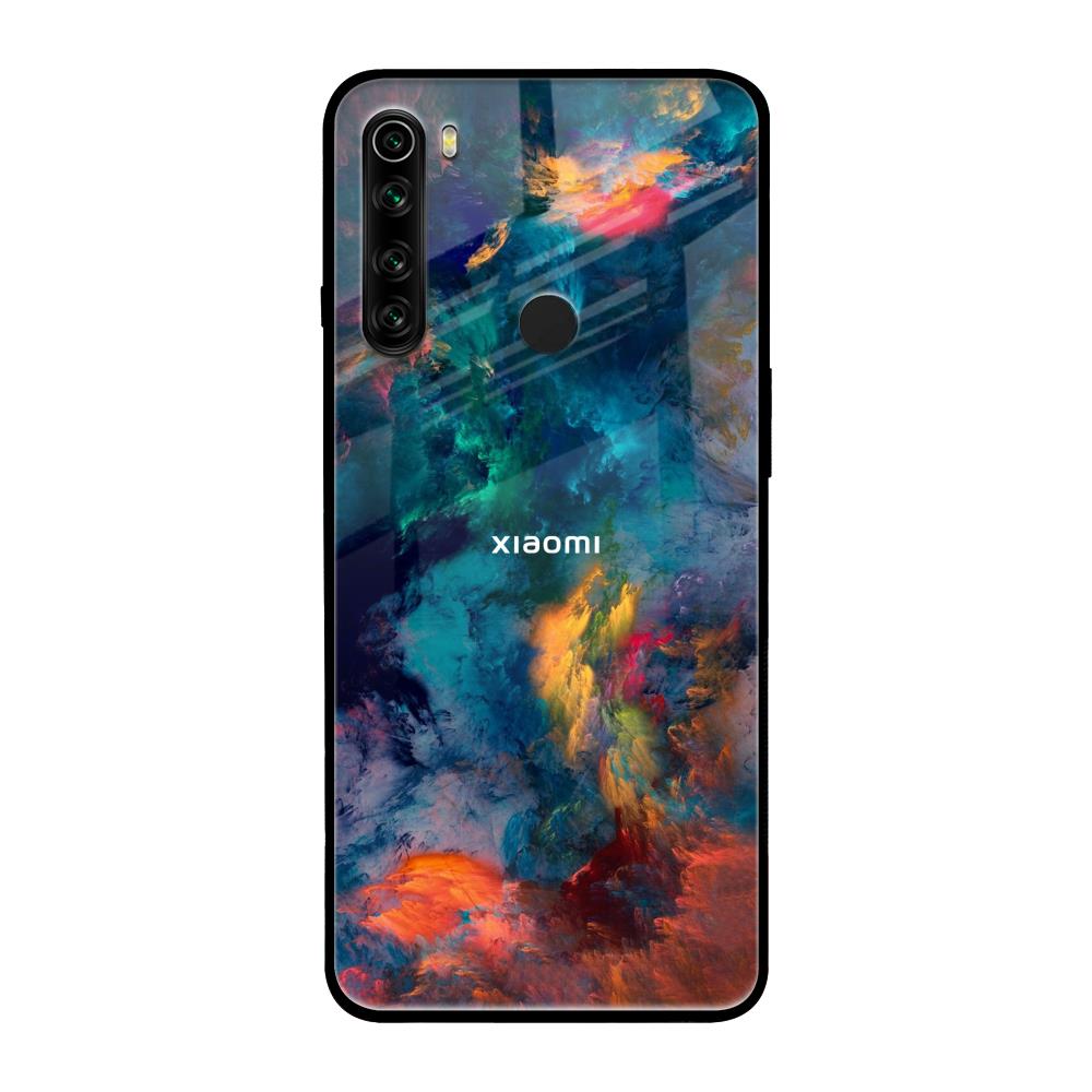 Colored Storm Xiaomi Redmi Note 8 Glass Back Cover Online