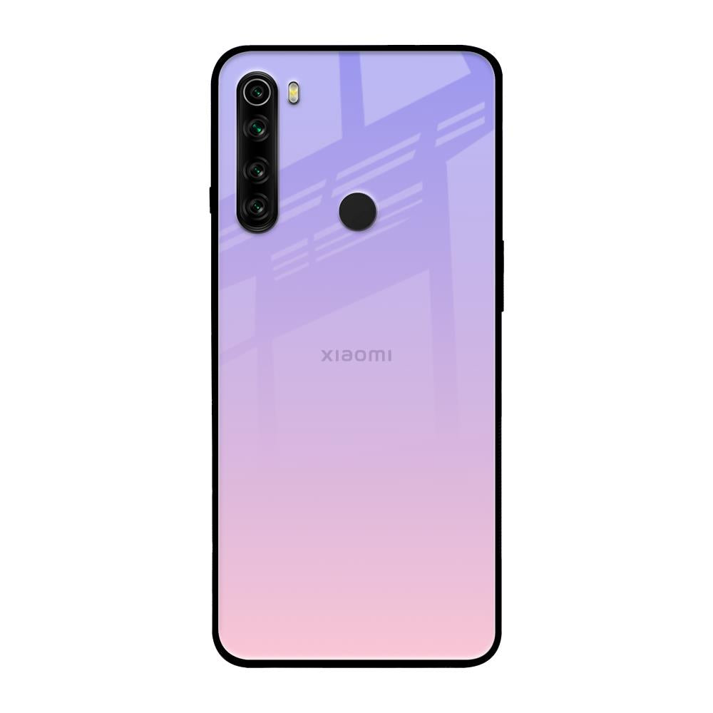 Lavender Gradient Xiaomi Redmi Note 8 Glass Back Cover Online