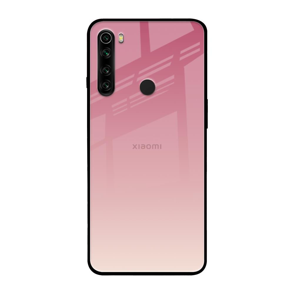 Blooming Pink Xiaomi Redmi Note 8 Glass Back Cover Online
