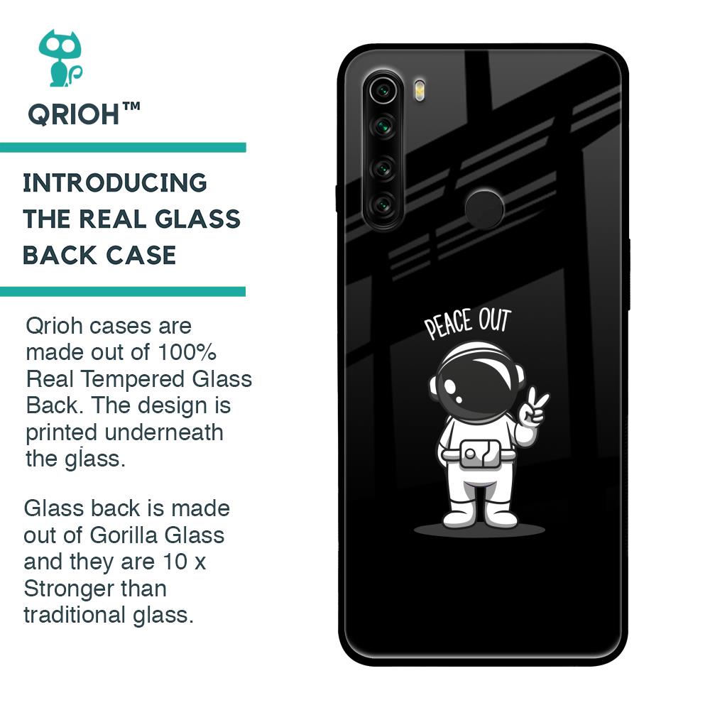 Peace Out Astro Glass Case for Xiaomi Redmi Note 8