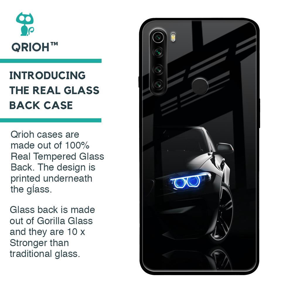 Car In Dark Glass Case for Xiaomi Redmi Note 8