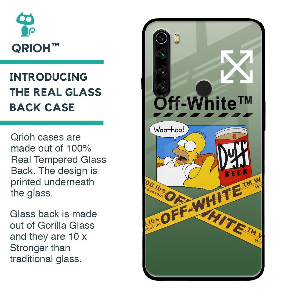 Duff Beer Glass Case for Xiaomi Redmi Note 8