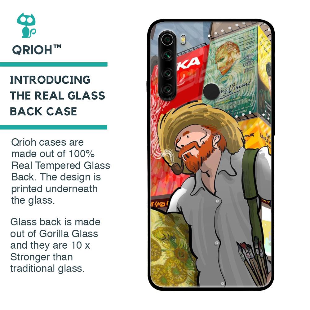 Loving Vincent Glass Case for Xiaomi Redmi Note 8
