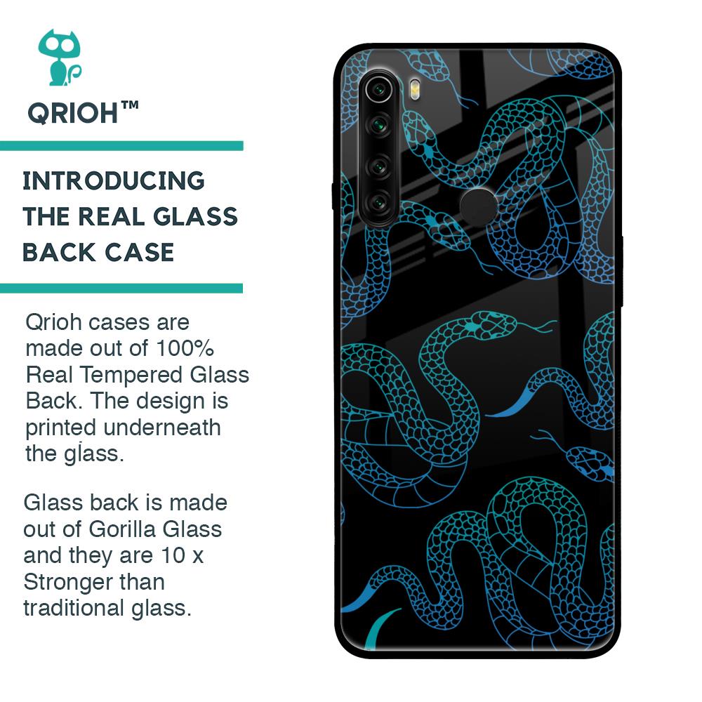 Serpentine Glass Case for Xiaomi Redmi Note 8