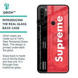 Supreme Ticket Glass Case for Xiaomi Redmi Note 8