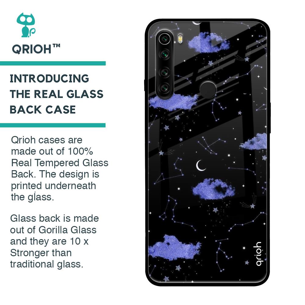 Constellations Glass Case for Xiaomi Redmi Note 8