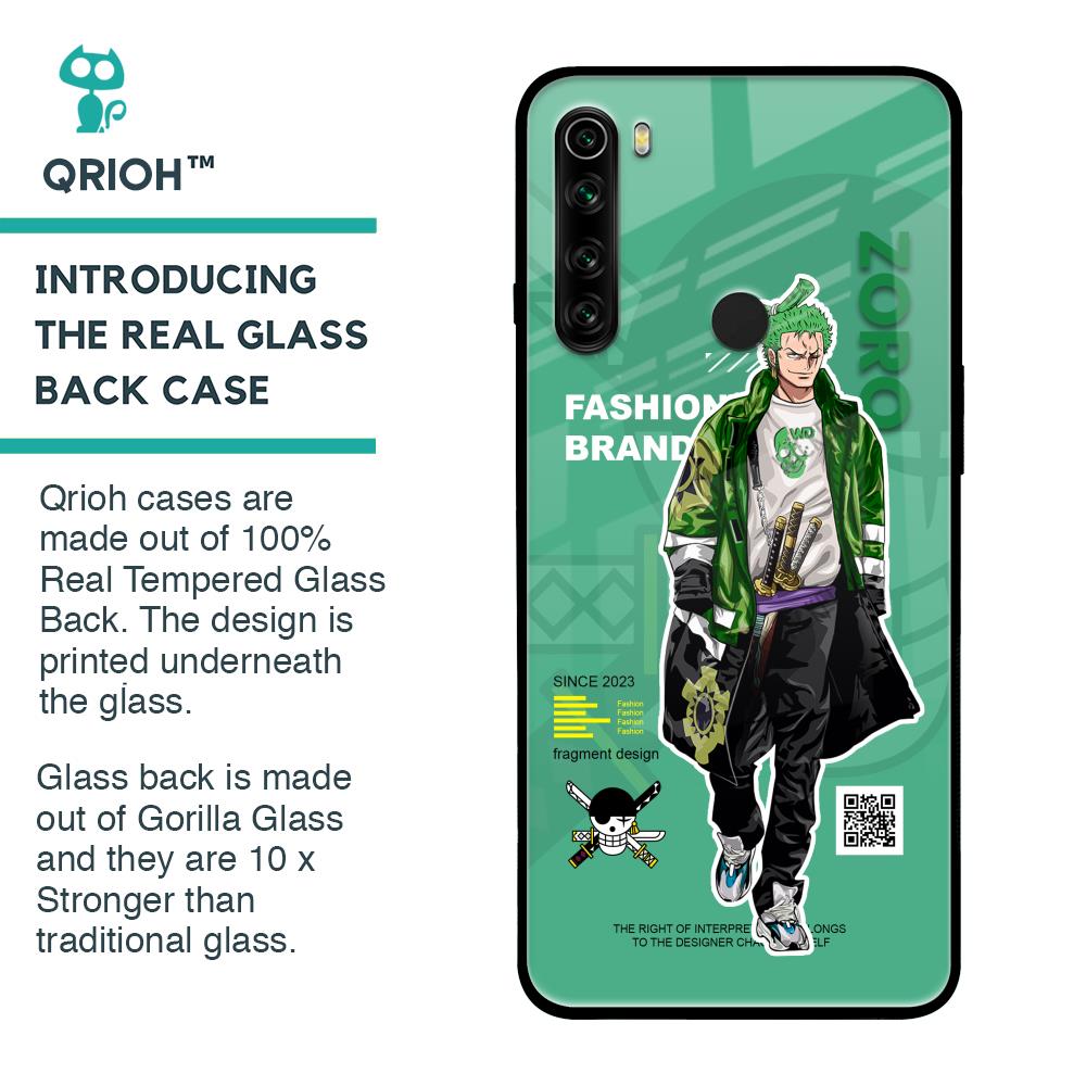 Zoro Bape Glass Case for Xiaomi Redmi Note 8