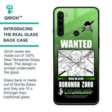 Zoro Wanted Glass Case for Xiaomi Redmi Note 8