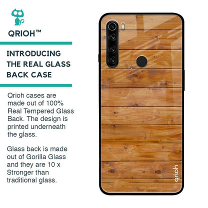 Timberwood Glass Case for Xiaomi Redmi Note 8