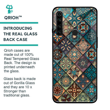 Retro Art Glass case for Xiaomi Redmi Note 8