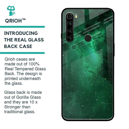 Emerald Firefly Glass Case For Xiaomi Redmi Note 8