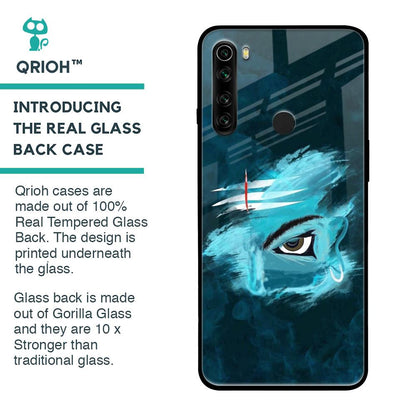 Power Of Trinetra Glass Case For Xiaomi Redmi Note 8
