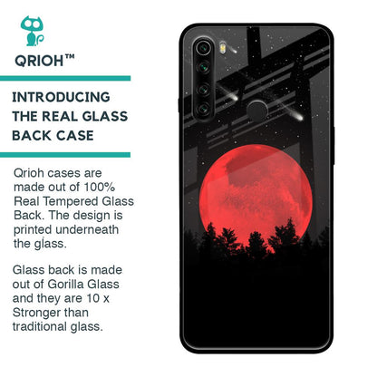 Moonlight Aesthetic Glass Case For Xiaomi Redmi Note 8