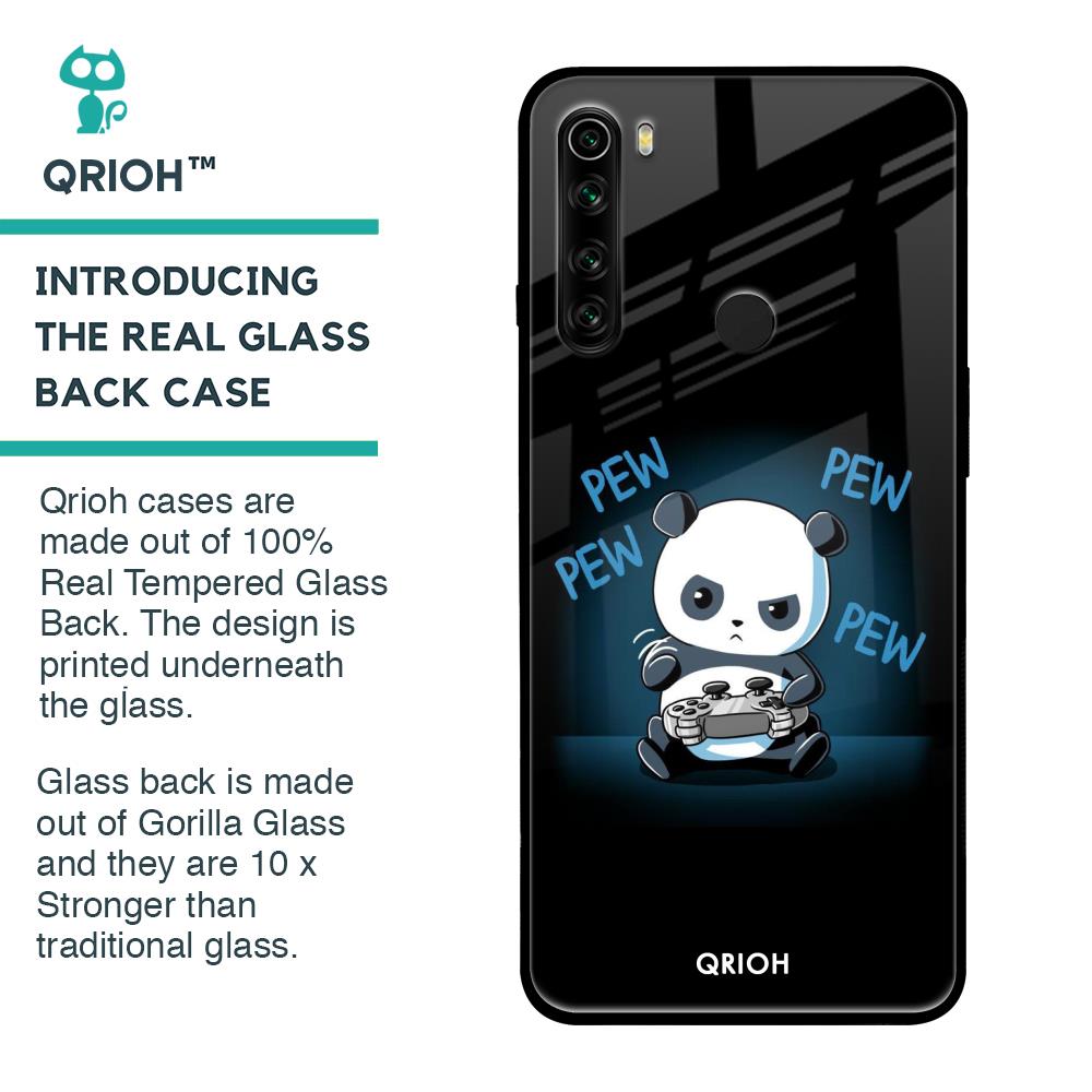 Pew Pew Glass Case for Xiaomi Redmi Note 8