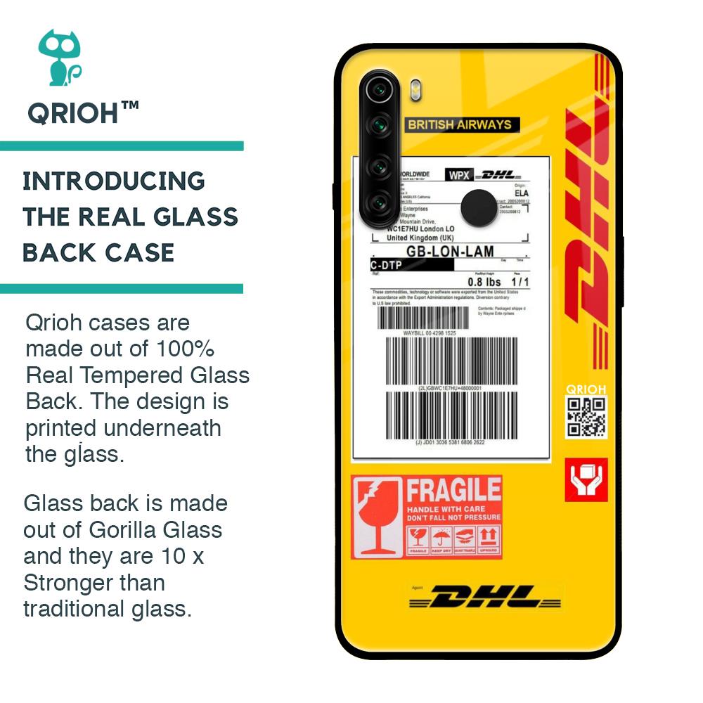 Express Worldwide Glass case For Xiaomi Redmi Note 8
