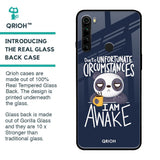 Struggling Panda Glass Case for Xiaomi Redmi Note 8
