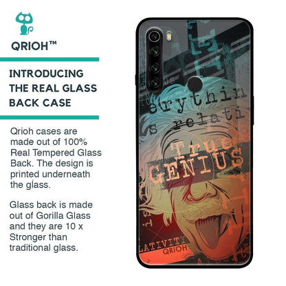 True Genius Glass Case for Xiaomi Redmi Note 8