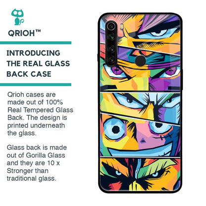 Anime Legends Glass Case for Xiaomi Redmi Note 8
