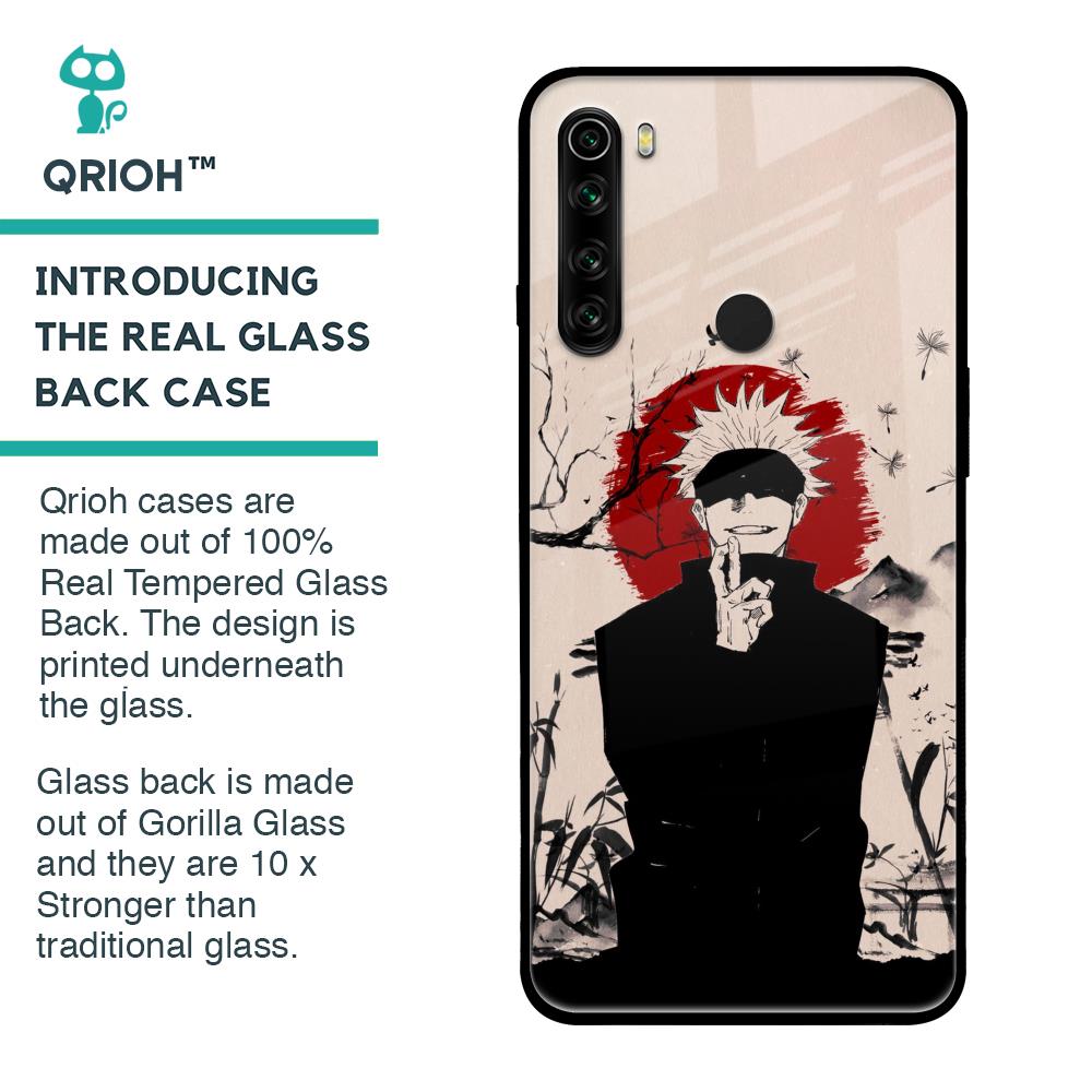Manga Series Glass Case for Xiaomi Redmi Note 8