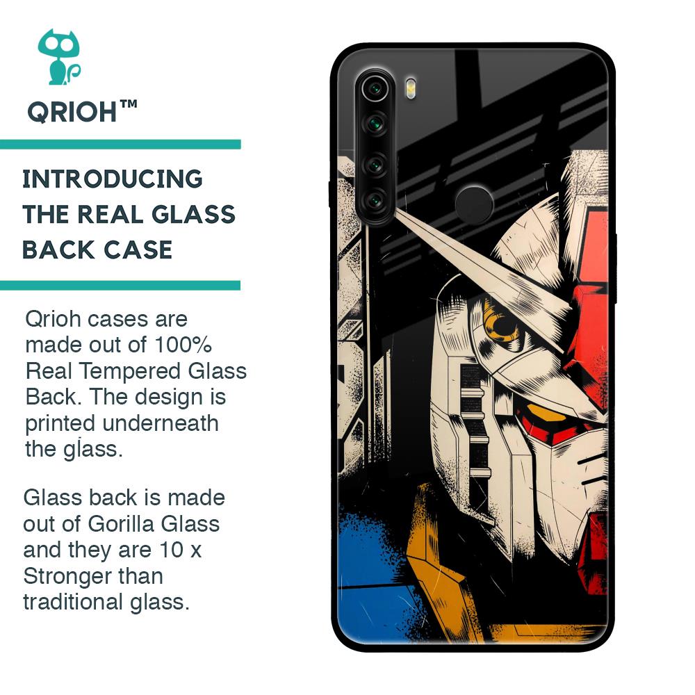 Transformer Art Glass Case for Xiaomi Redmi Note 8