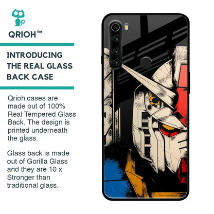 Transformer Art Glass Case for Xiaomi Redmi Note 8