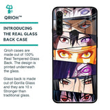 Anime Eyes Glass Case for Xiaomi Redmi Note 8