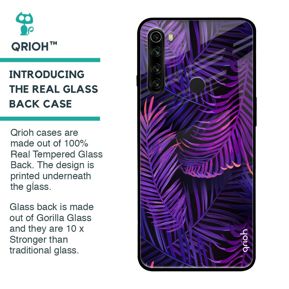 Plush Nature Glass Case for Xiaomi Redmi Note 8