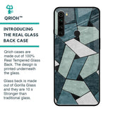Abstact Tiles Glass Case for Xiaomi Redmi Note 8