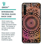 Floral Mandala Glass Case for Xiaomi Redmi Note 8