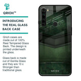 Green Leather Glass Case for Xiaomi Redmi Note 8