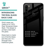 Black Soul Glass Case for Xiaomi Redmi Note 8